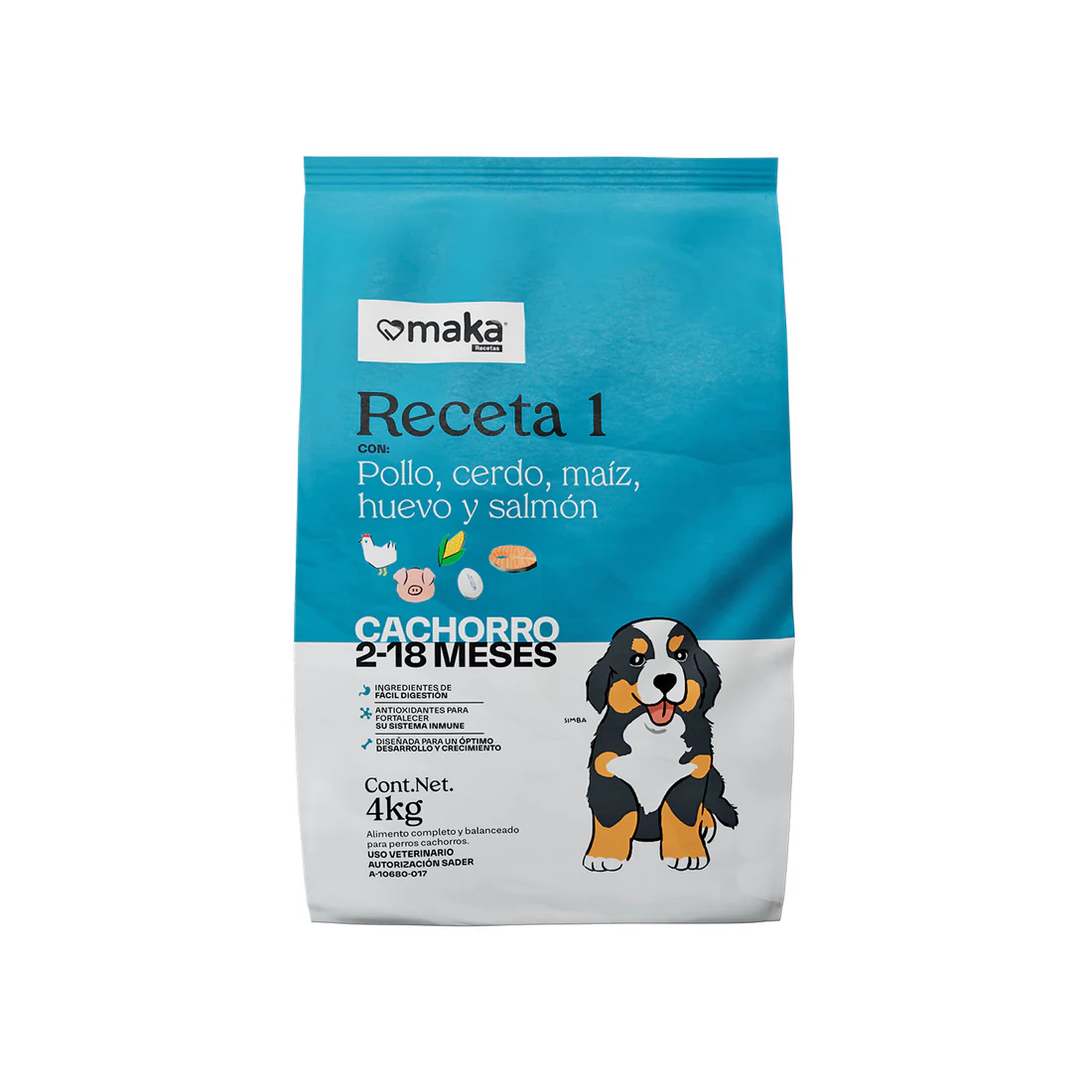 RECETA 1 CACHORRO 2KG